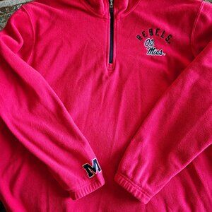 Ole Miss Half-Zip Fleece Sweatshirt
